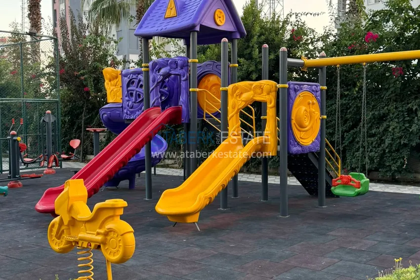 One bedroom apartment with furniture in a well-maintained complex — Mersin, Tomyuk district 6 