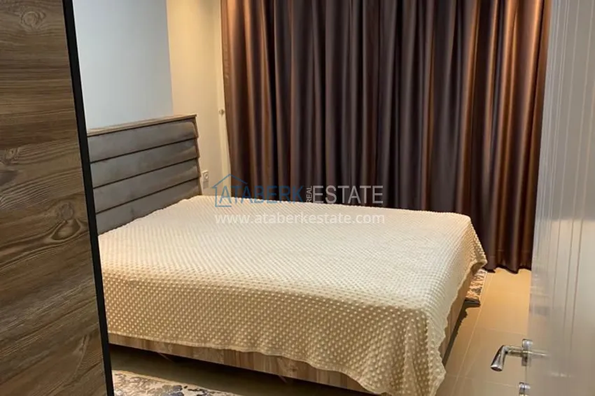 Purchase Furnished one-bedroom apartment in a residence with hotel infrastructure — Alanya, Avsallar district 6 