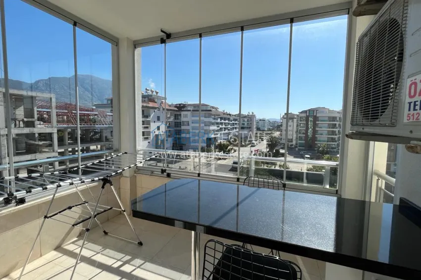 Purchase Cozy one-bedroom apartment on the very coast of the Mediterranean Sea, only 100 meters — Kestel district, Alanya 7 