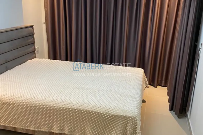 Purchase Furnished one-bedroom apartment in a residence with hotel infrastructure — Alanya, Avsallar district 7 