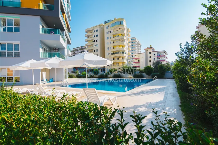 1+1 apartment in Mahmutlar, turnkey with a glazed balcony in a modern complex 7 