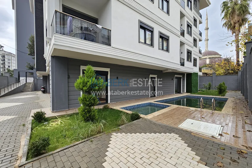 1+1 furnished apartment in the center of Alanya, near Cleopatra Beach 7