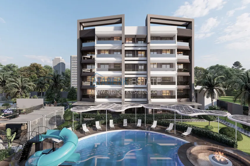 Modern residential complex in Antalya — comfort class, construction phase, Altintash district 7 