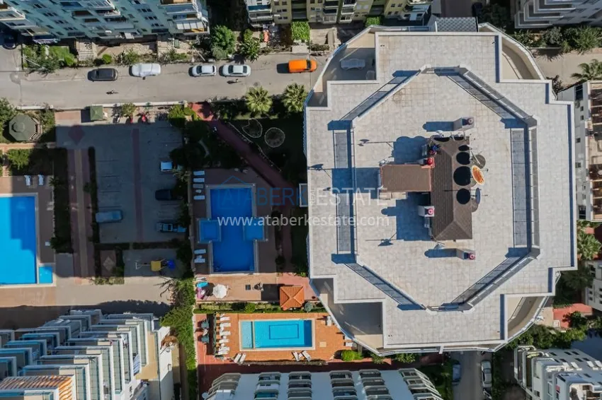 Duplex penthouse with original interior design and sea view — Mahmutlar district, Alanya 7 