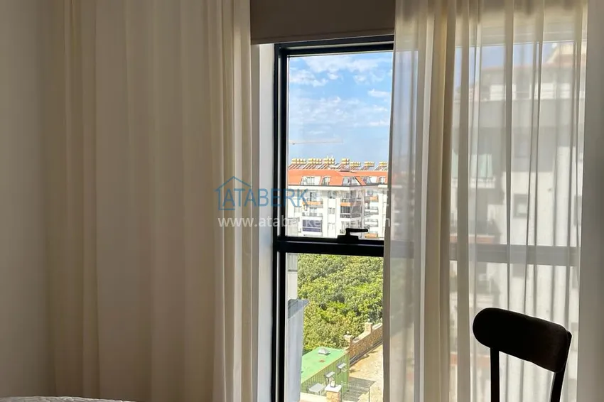 Purchase Turnkey one-bedroom apartment in Alanya, Oba district 7 