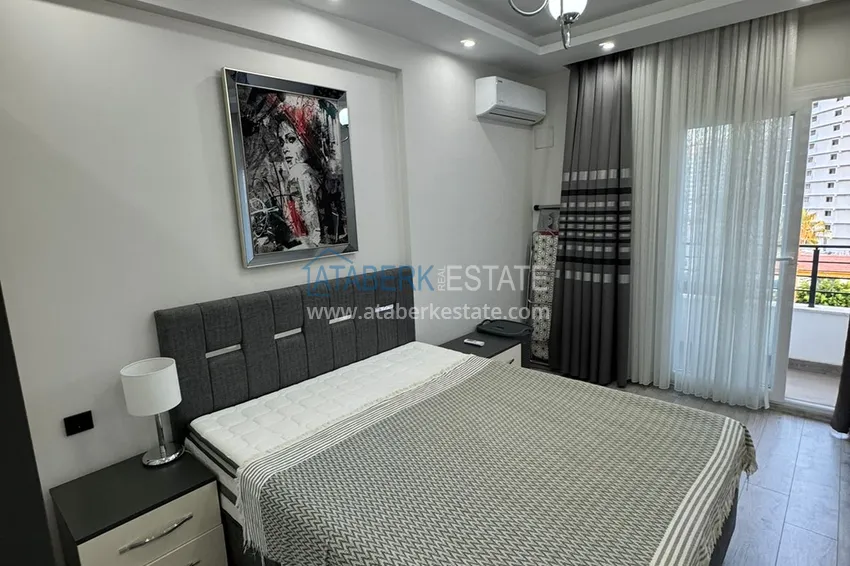 Purchase One bedroom apartment with furniture in a well-maintained complex — Mersin, Tomyuk district 7 