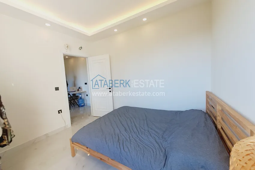 Purchase  One bedroom apartment overlooking the sea and the fortress — Alanya city center 7 