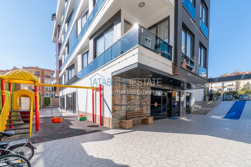 Turnkey one-bedroom apartment in the center of Alanya - near Hadjet Square 7 