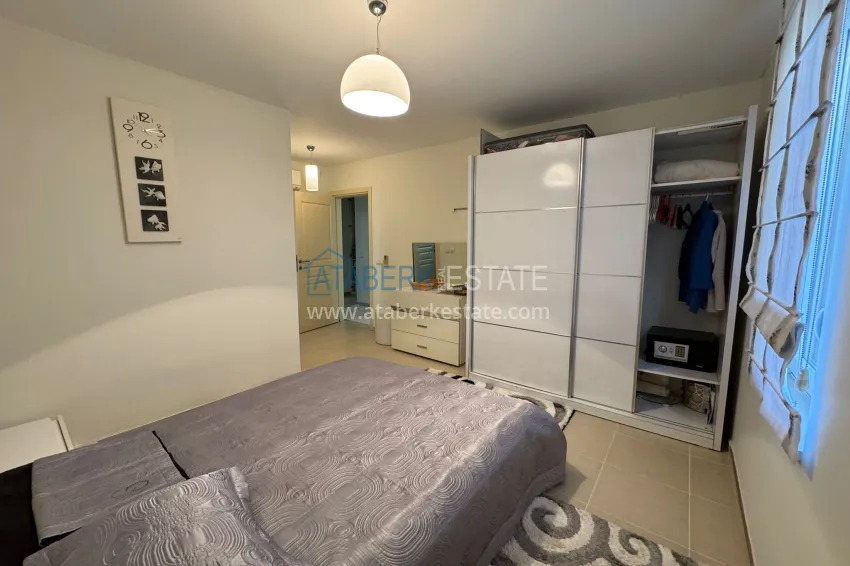 Purchase Real estate for a residence permit. Three-room apartment with furniture and garden in Alanya, Konakli district 5 