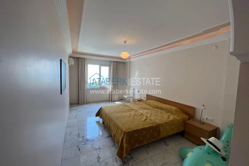 Purchase  3+1 furnished apartment directly from the owner — first coastal apartment, Tosmur district, Alanya 8 