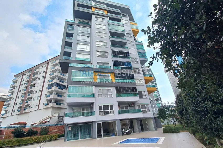 1+1 apartment in Mahmutlar, turnkey with a glazed balcony in a modern complex 8 