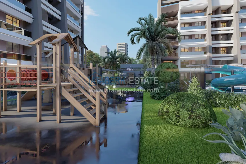 Modern residential complex in Antalya — comfort class, construction phase, Altintash district 8 