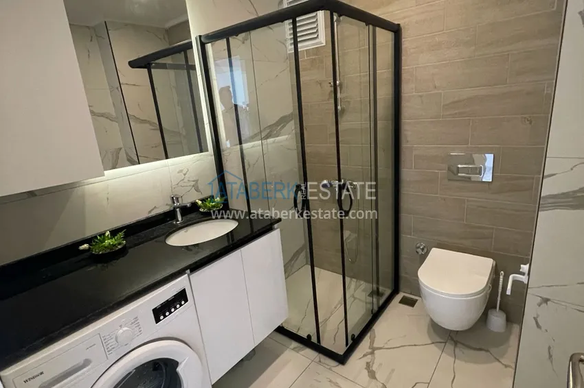 Purchase  Furnished 2+1 apartment in a comfortable complex — Alanya, Avsallar district 9 