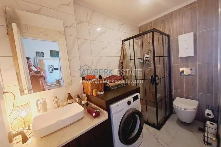 Purchase  One bedroom apartment overlooking the sea and the fortress — Alanya city center 8 