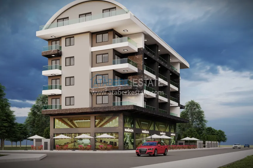 Complex under construction in Kargicak district, Alanya — investment property directly from the developer 12