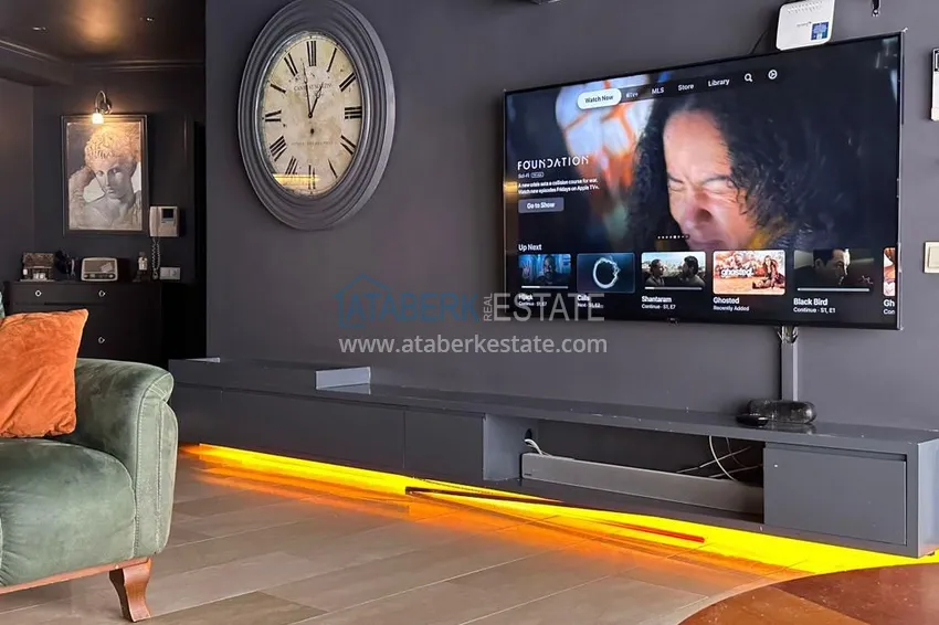 Purchase  Real estate for citizenship and residence permits. 2+1 apartment with sea and mountain views, Tosmur district — Alanya  12 