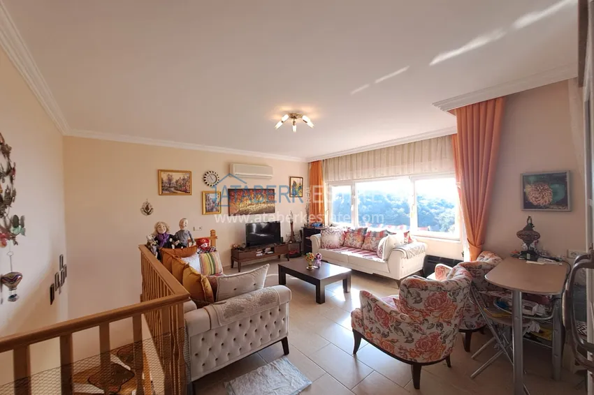 Purchase Furnished townhouse with panoramic views in Alanya, Kargicak district 11 