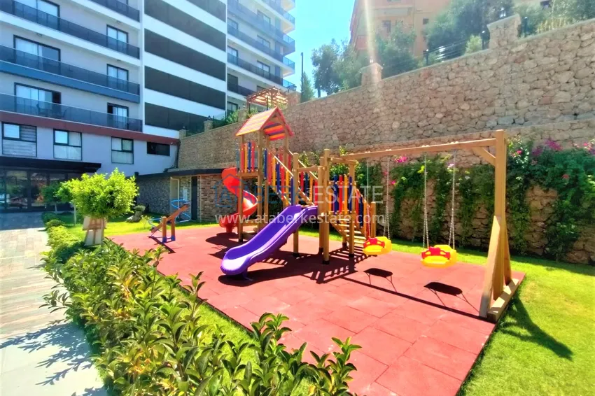 Apartment in Alanya, Tosmur district - modern interior, view of the sea and the Dim River 9