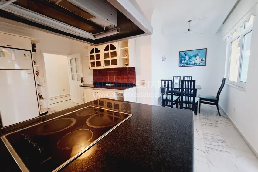 Purchase  Duplex in the center of Alanya - suitable for a residence permit, with furniture and a jacuzzi on the outdoor terrace  9 