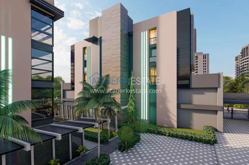 Modern apartments from a developer in Altintash, Antalya — a comfortable complex under construction 8 