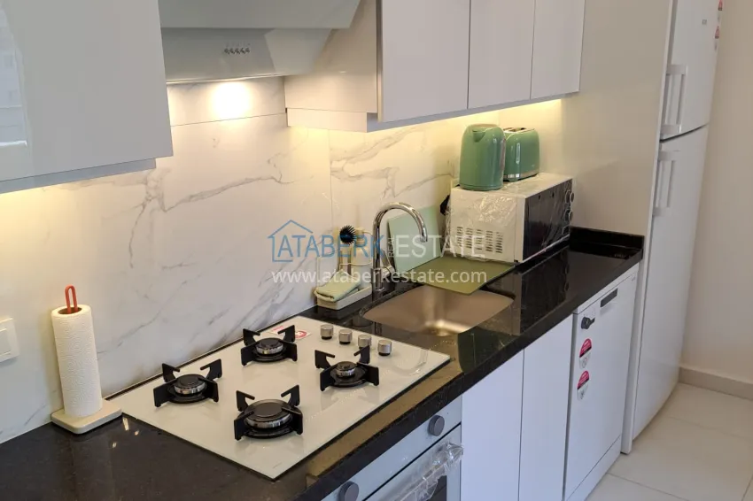 Purchase Turnkey one-bedroom apartment in Alanya, Mahmutlar district 9 