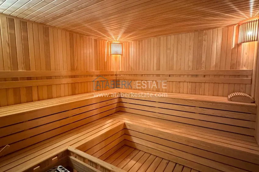 Turnkey one-bedroom apartment in a comfort-class complex — second coastline, Kargicak district, Alanya  9 