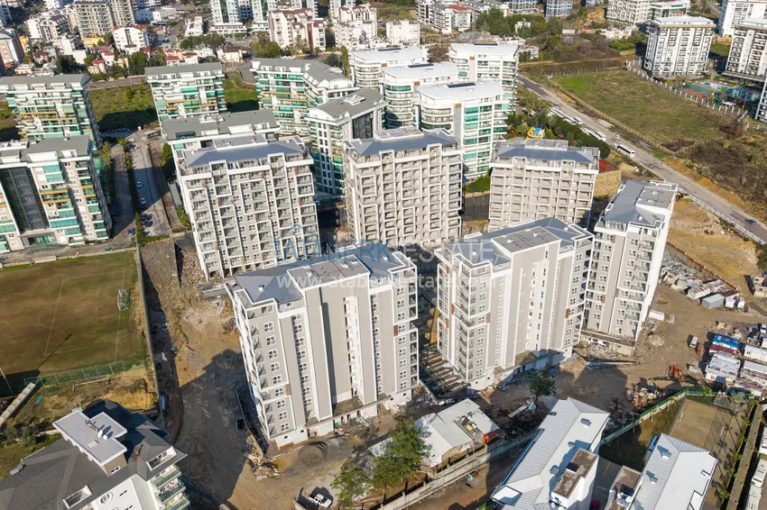 Photo -  Investor apartment in Avsallar with installment payment in a complex under construction 1 