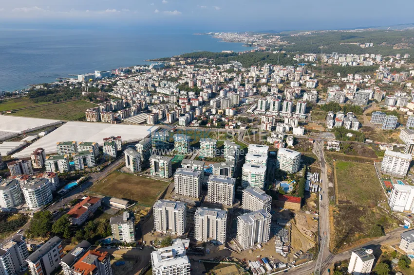 Photo -  Investor apartment in Avsallar with installment payment in a complex under construction 6 