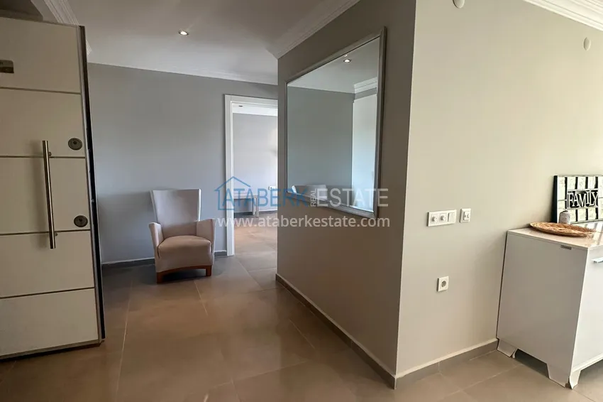 Purchase  Two-bedroom apartment with furniture and panoramic views in Cikcilli Alanya 1 