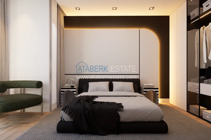 Purchase Modern residential complex under construction in Muratpasa, Chalayan 10