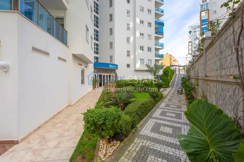 Fully equipped 1+1 apartment for rent — Alanya, Mahmutlar B6 10 