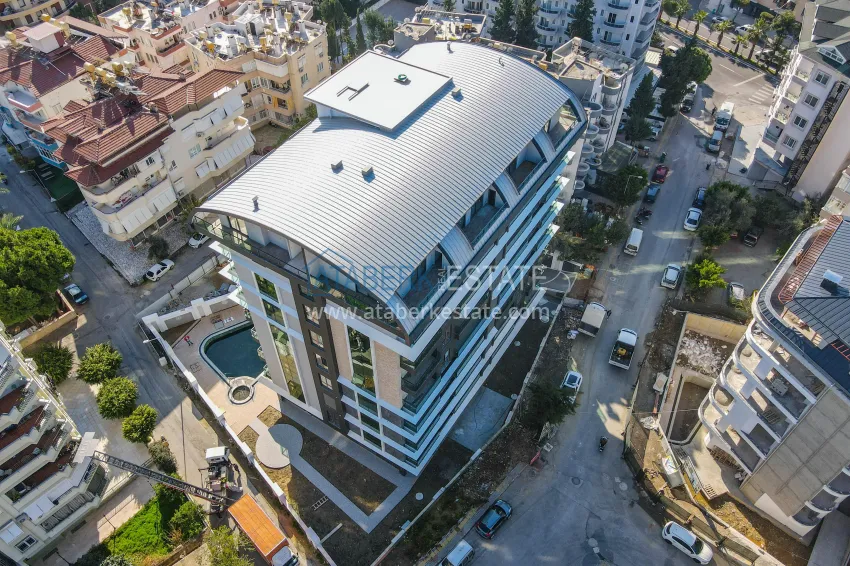 Real estate from the developer! Residential complex under construction in the center of Alanya, Cleopatra beach area 10 