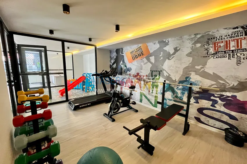 Stylish one bedroom apartment with furniture in the center of Alanya — primary market 10 