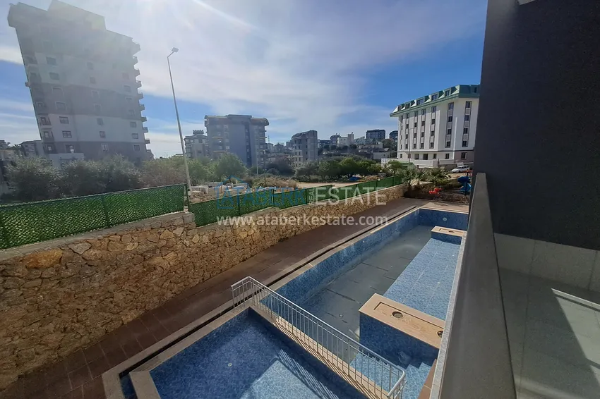 Purchase Turnkey one-bedroom apartment directly from the owner in Alanya Avsallar district 10 