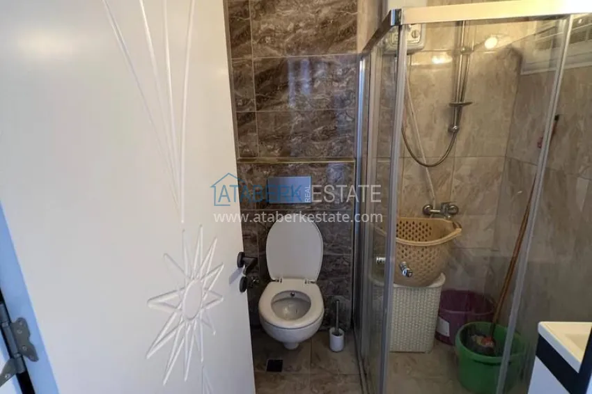 Purchase Turnkey one-bedroom apartment with sea view in a modern complex — Mersin, Kargypinari 9