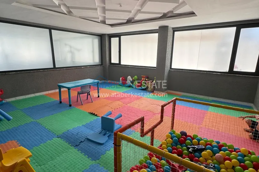 One bedroom apartment with furniture in Alanya, Mahmutlar district 11 