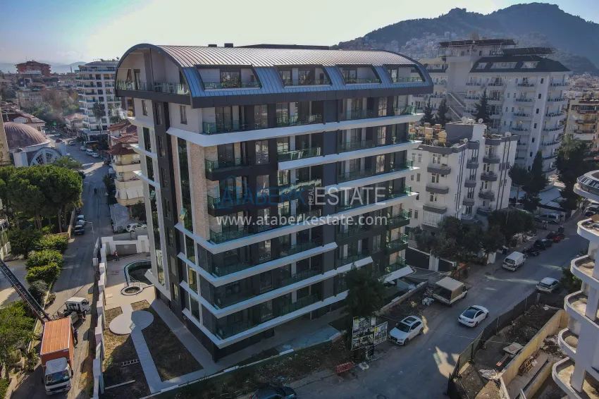 Real estate from the developer! Residential complex under construction in the center of Alanya, Cleopatra beach area 11 