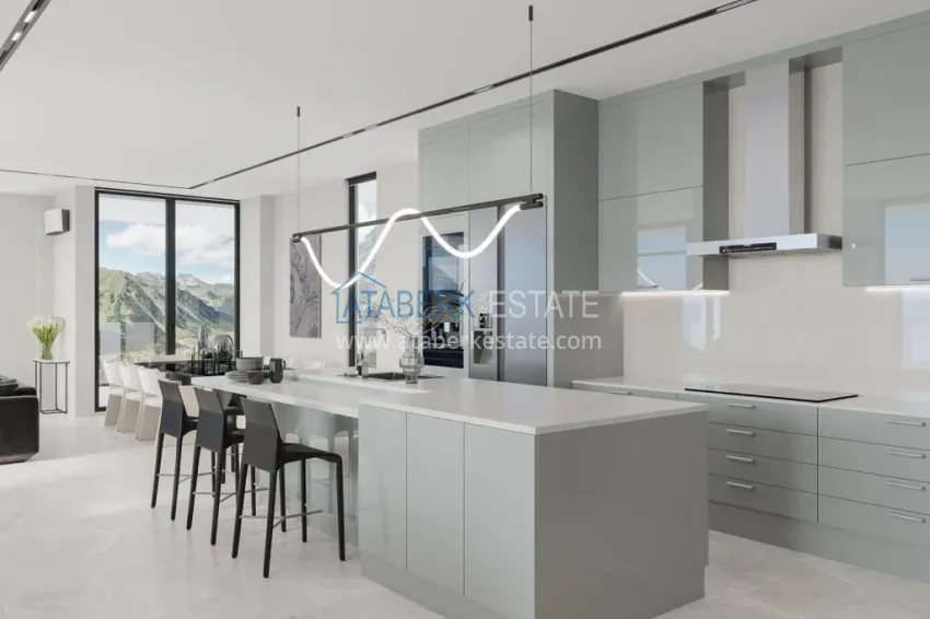 Purchase Stylish villa with panoramic views in the prestigious Bektash area, Alanya 3 