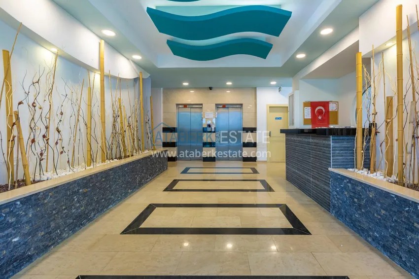 Linear 3+1 apartment with luxurious furniture in a cozy complex — Alanya, Mahmutlar district 8 