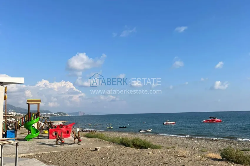 Elegant furnished villa in a residential complex on the seafront - Payallar district, Alanya 10 