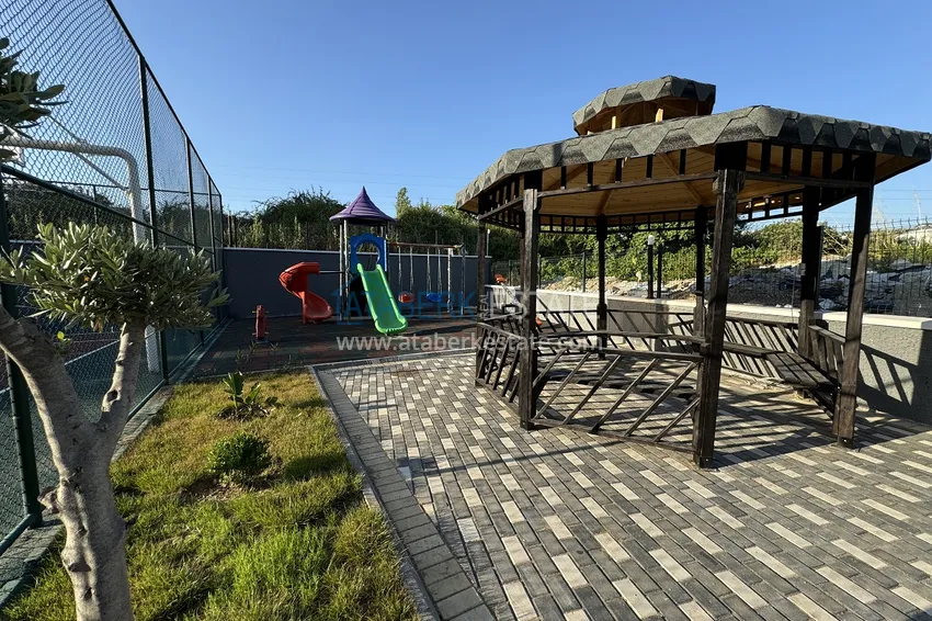 Long term rent! 1+1 apartment in a comfort complex, Avsallar Alanya district No. 28 12 