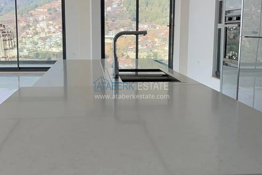 Purchase Stylish villa with panoramic views in the prestigious Bektash area, Alanya 4 