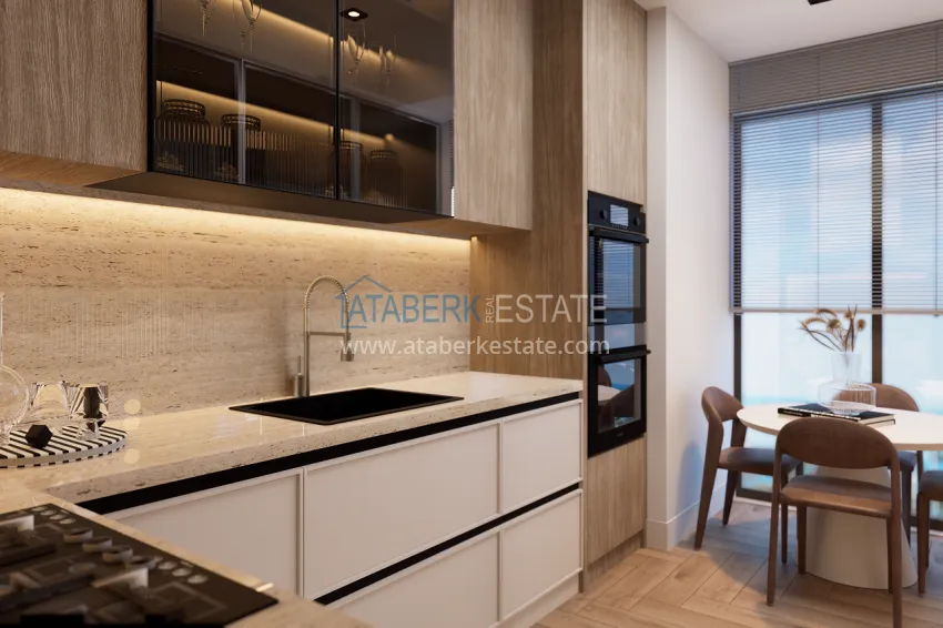 Purchase Modern residential complex under construction in Muratpasa, Chalayan 25