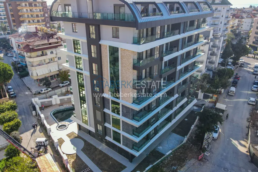 Real estate from the developer! Residential complex under construction in the center of Alanya, Cleopatra beach area 13 