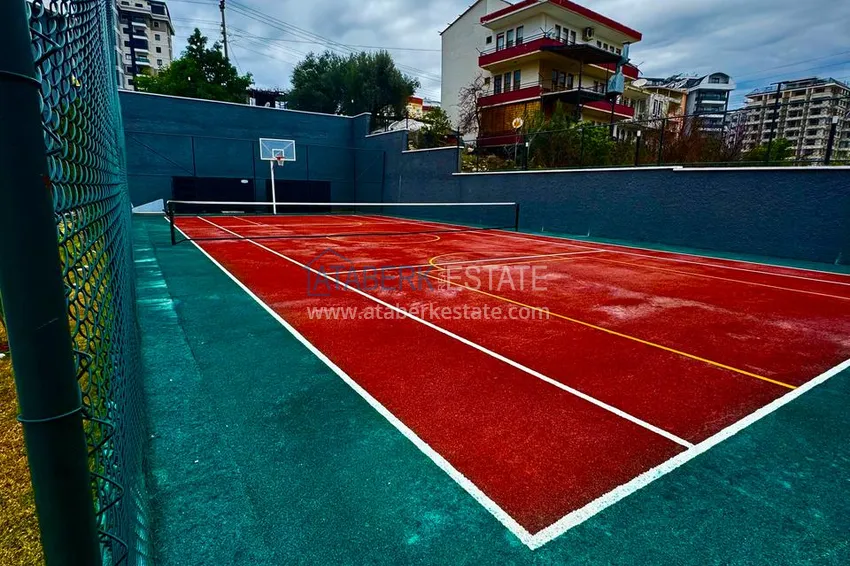 Long term rent! 1+1 apartment in a comfort complex, Avsallar Alanya district No. 28 13 