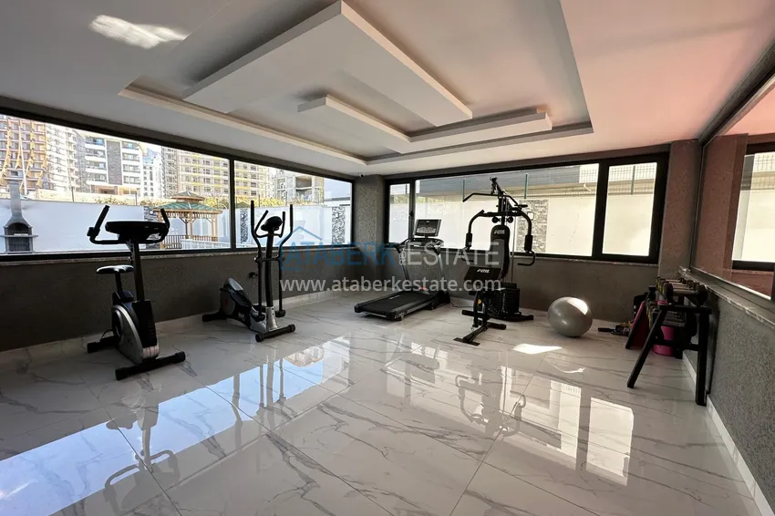 One bedroom apartment with furniture in Alanya, Mahmutlar district 13 