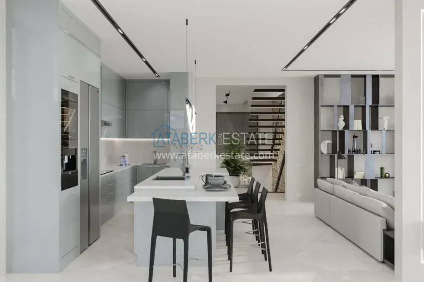 Purchase Stylish villa with panoramic views in the prestigious Bektash area, Alanya 6 