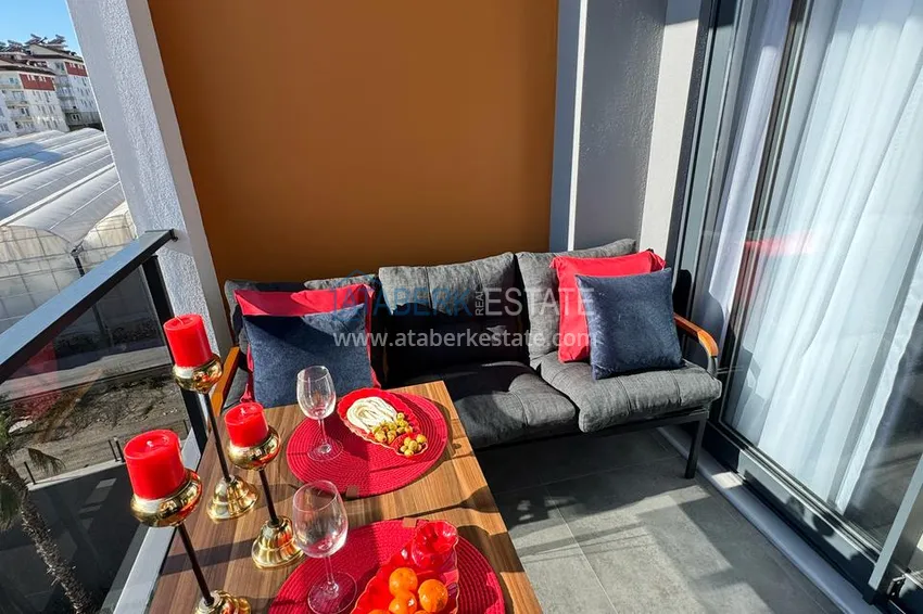 Purchase Long term rent! 1+1 apartment in a comfort complex, Avsallar Alanya district No. 28 15 