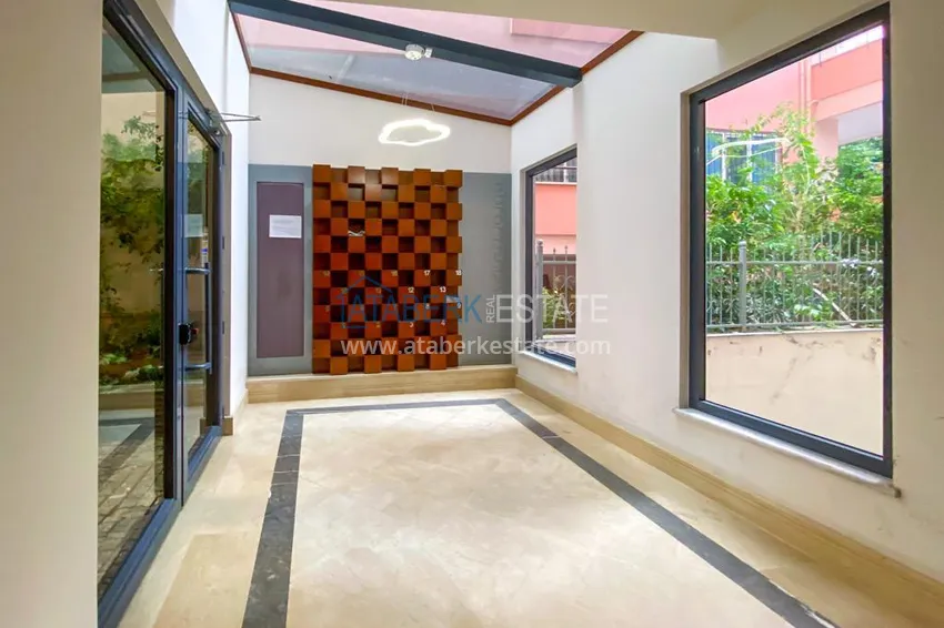 One bedroom apartment with furniture in the center of Alanya. Real estate with a residence permit 14 