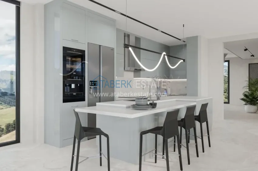 Purchase Stylish villa with panoramic views in the prestigious Bektash area, Alanya 7 